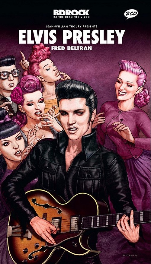 Couverture de l'album BD Rock Elvis Presley