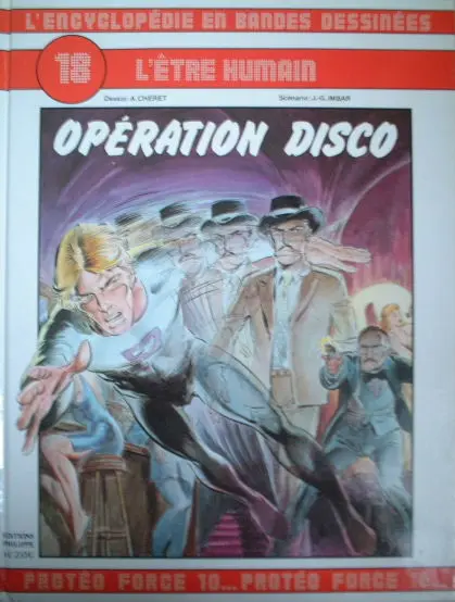 Couverture de l'album L'Encyclopédie en Bandes Dessinées Tome 18 Opération disco