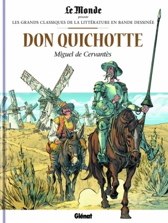Couverture de l'album Les Grands Classiques de la littérature en bande dessinée Tome 18 Don Quichotte
