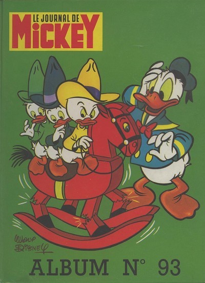 Couverture de l'album Le Journal de Mickey Album N° 93