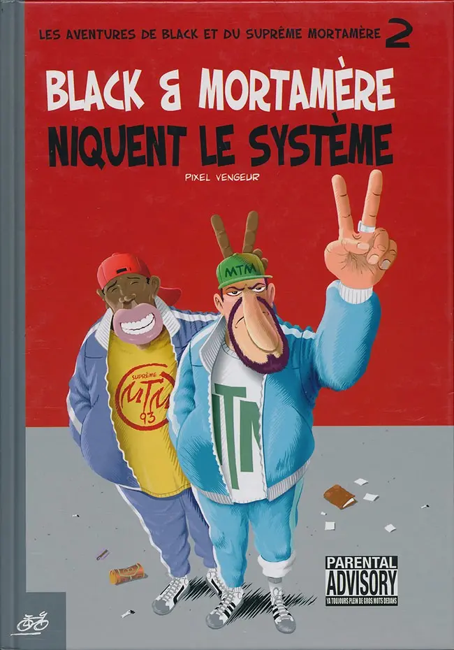 Couverture de l'album Black & Mortamère Tome 2 Black & Mortamère niquent le système 2