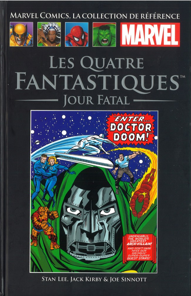 Couverture de l'album Marvel Comics - La collection de référence Tome 97 Les Quatre Fantastiques - Jour Fatal