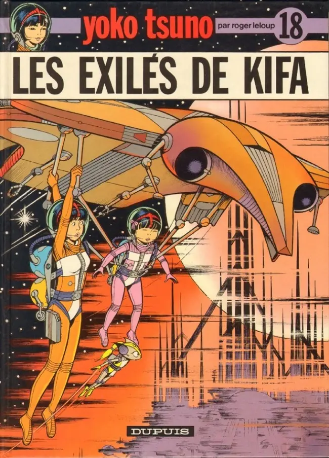 Couverture de l'album Yoko Tsuno Tome 18 Les exilés de Kifa