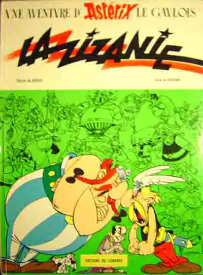 Couverture de l'album Astérix Tome 15 La zizanie
