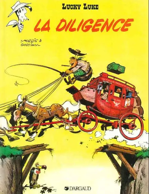 Couverture de l'album Lucky Luke Tome 32 La diligence