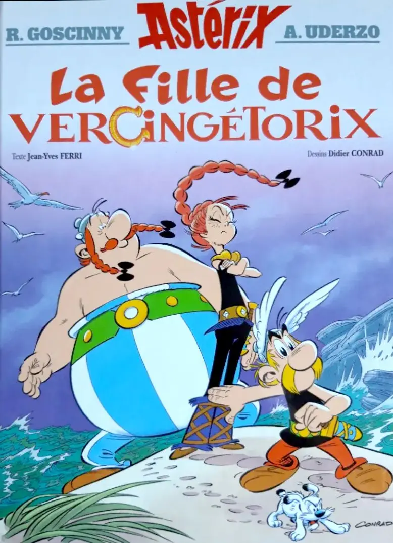 Couverture de l'album Astérix Tome 38 La Fille de Vercingétorix