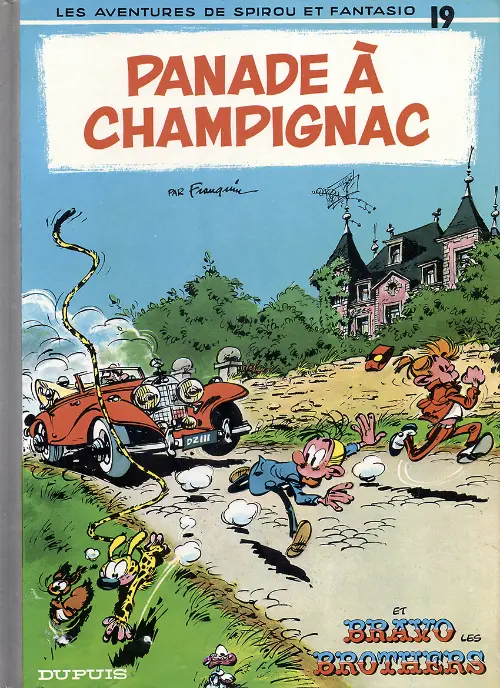 Couverture de l'album Spirou et Fantasio Tome 19 Panade à Champignac