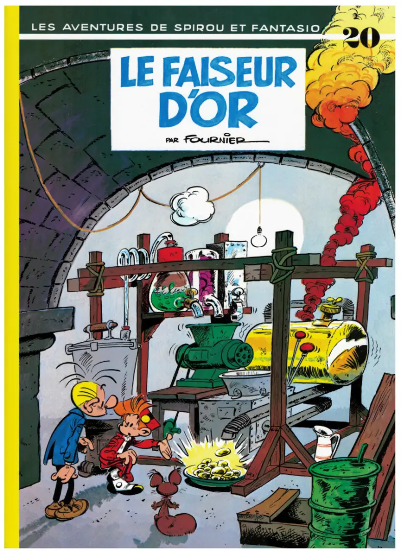 Couverture de l'album Spirou et Fantasio Tome 20 Le faiseur d'or