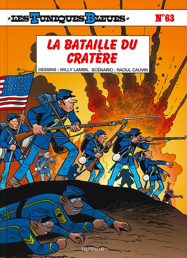 Couverture de l'album Les Tuniques Bleues Tome 63 La bataille du Cratère
