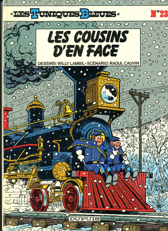 Couverture de l'album Les Tuniques Bleues Tome 23 Les Cousins d'en face