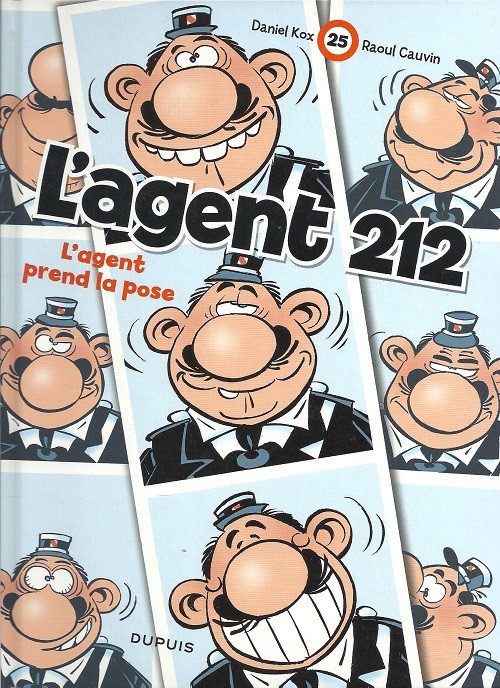 Couverture de l'album L'Agent 212 Tome 25 L'agent prend la pose