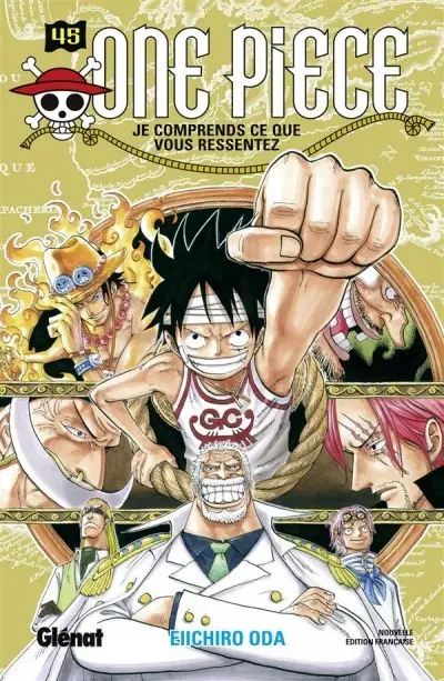 Couverture de l'album One Piece Tome 45 Je comprends ce que vous ressentez