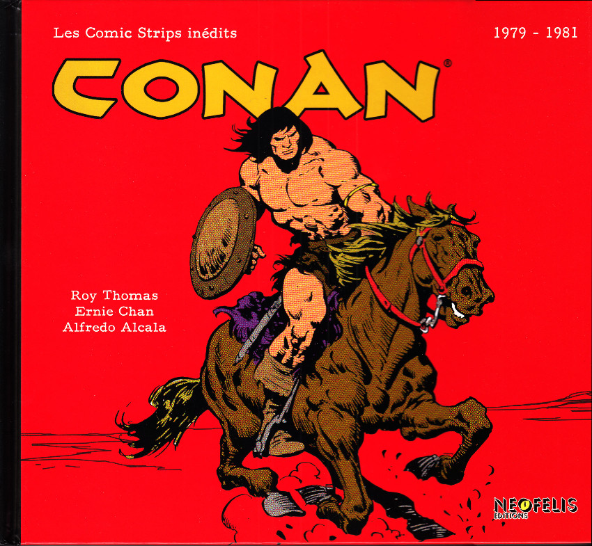 Couverture de l'album Conan Les Comic Strips Inédits 1979-1981
