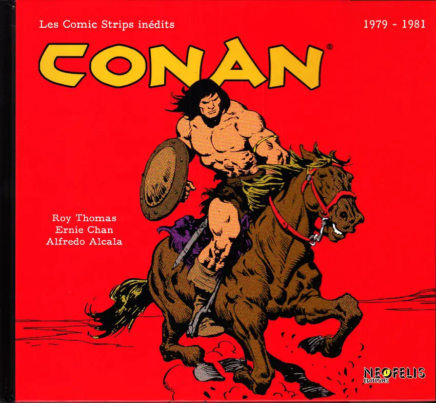 Couverture de l'album Conan Les Comic Strips Inédits 1979-1981