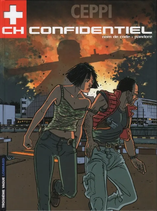 Couverture de l'album CH Confidentiel Tome 1 Nom de code: Pandore