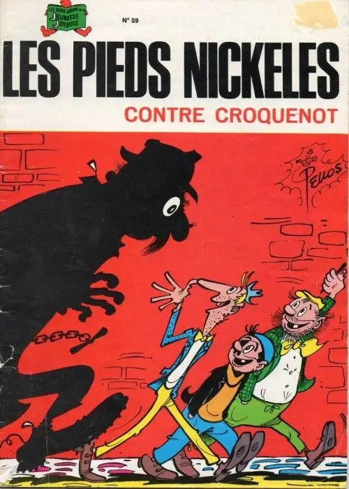Couverture de l'album Les Pieds Nickelés Tome 59 Les Pieds Nickelés contre Croquenot