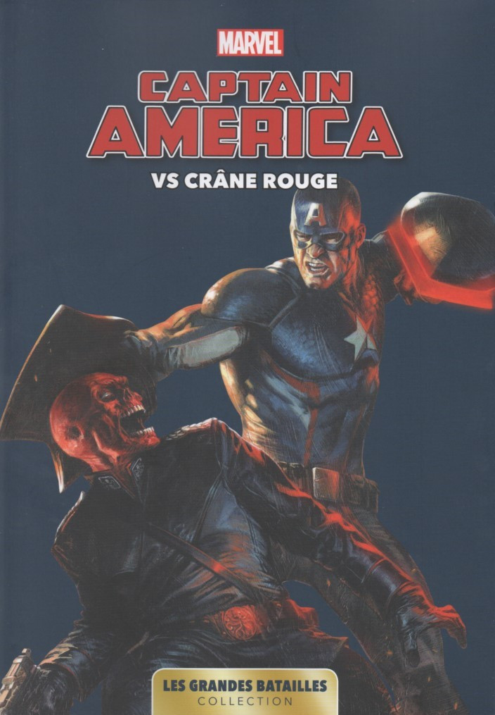 Couverture de l'album Marvel - Les Grandes Batailles Tome 9 Captain America VS Crâne Rouge