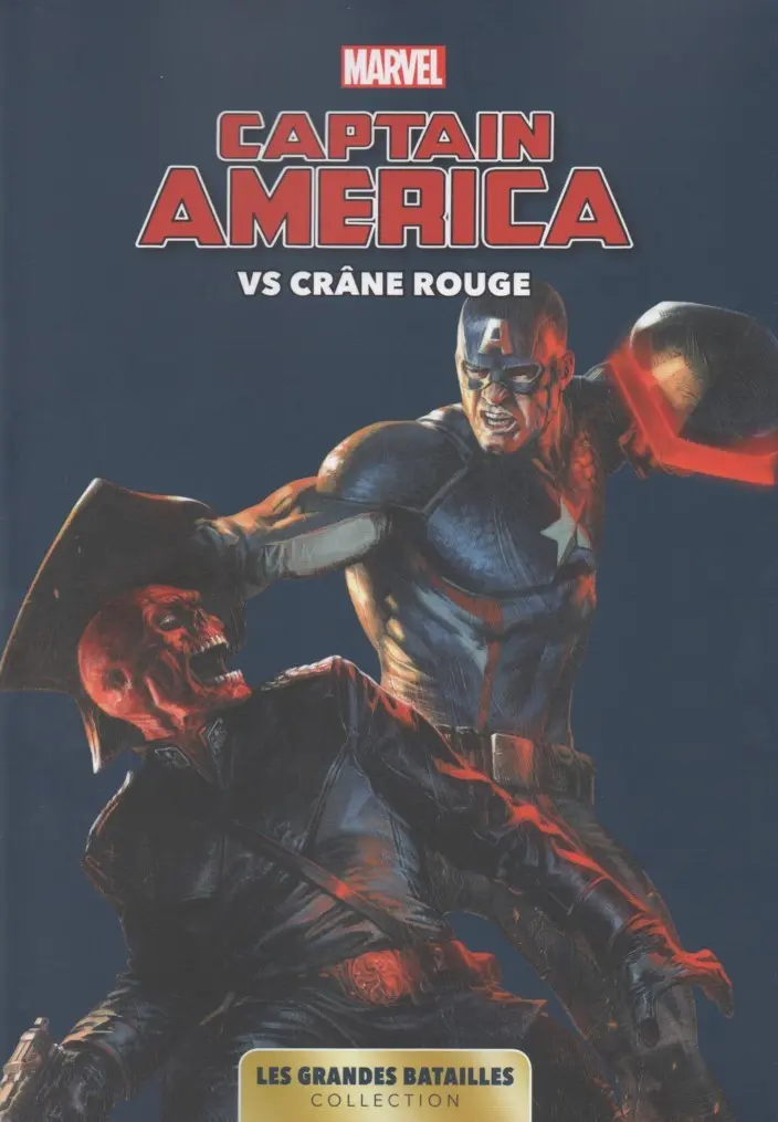Couverture de l'album Marvel - Les Grandes Batailles Tome 9 Captain America VS Crâne Rouge