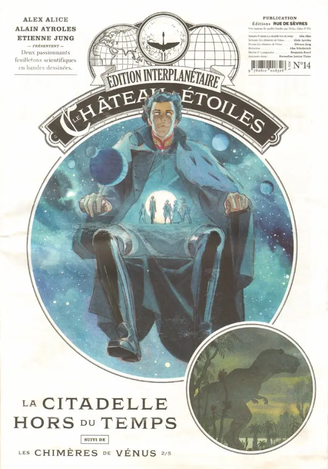Couverture de l'album Le Château des étoiles Le Château des Etoiles - Gazette N° 14 La citadelle hors du temps, suivi de Les chimères de Vénus 2/5