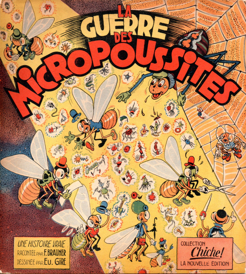 Couverture de l'album La guerre des Micropoussites