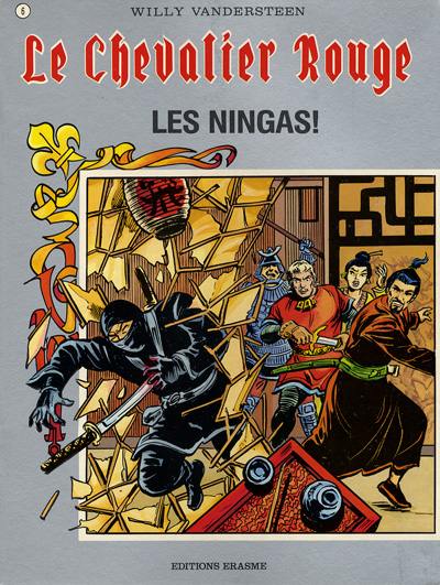 Couverture de l'album Le Chevalier Rouge Tome 6 Les Ningas !