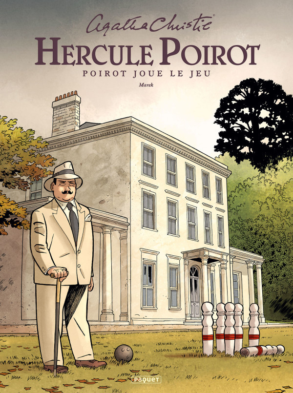 Couverture de l'album Hercule Poirot Tome 8 Poirot joue le jeu
