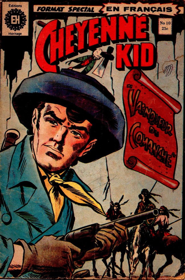 Couverture de l'album Cheyenne Kid Tome 10 Le Comanche conquérant