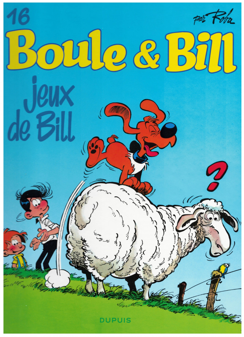 Couverture de l'album Boule & Bill Tome 16 Jeux de Bill