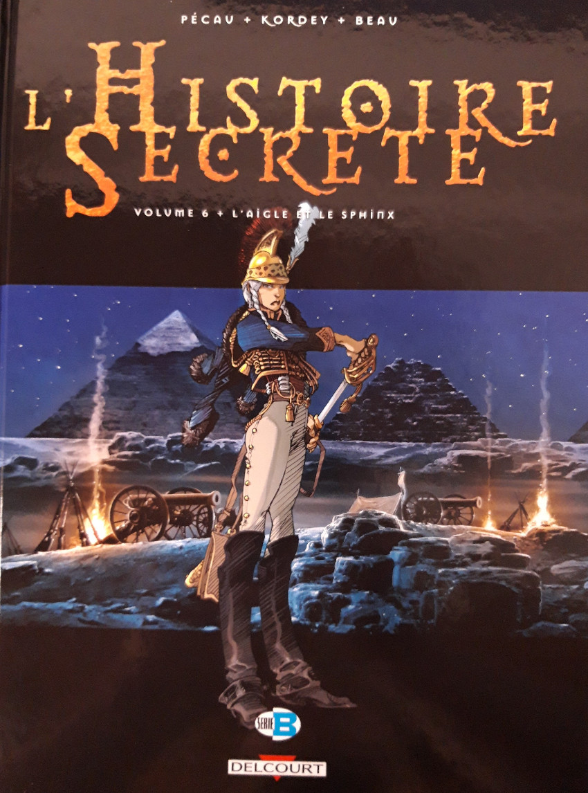 Couverture de l'album L'Histoire secrète Tome 6 L'aigle et le Sphinx