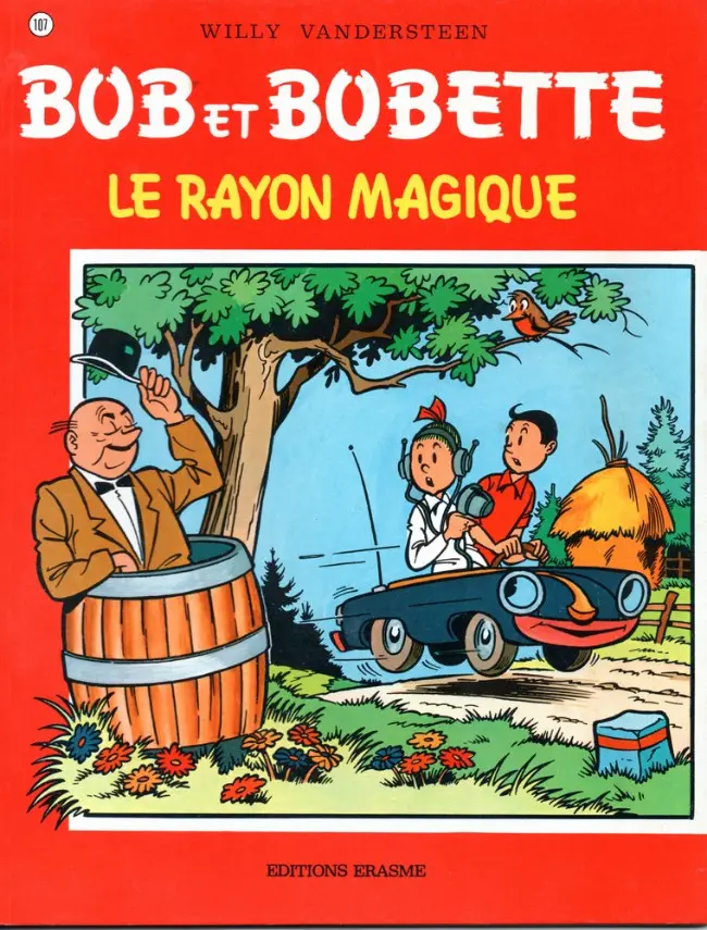 Couverture de l'album Bob et Bobette Tome 107 Le rayon magique
