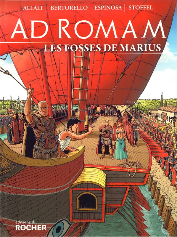 Couverture de l'album Ad Romam Tome 2 Les fosses de marius