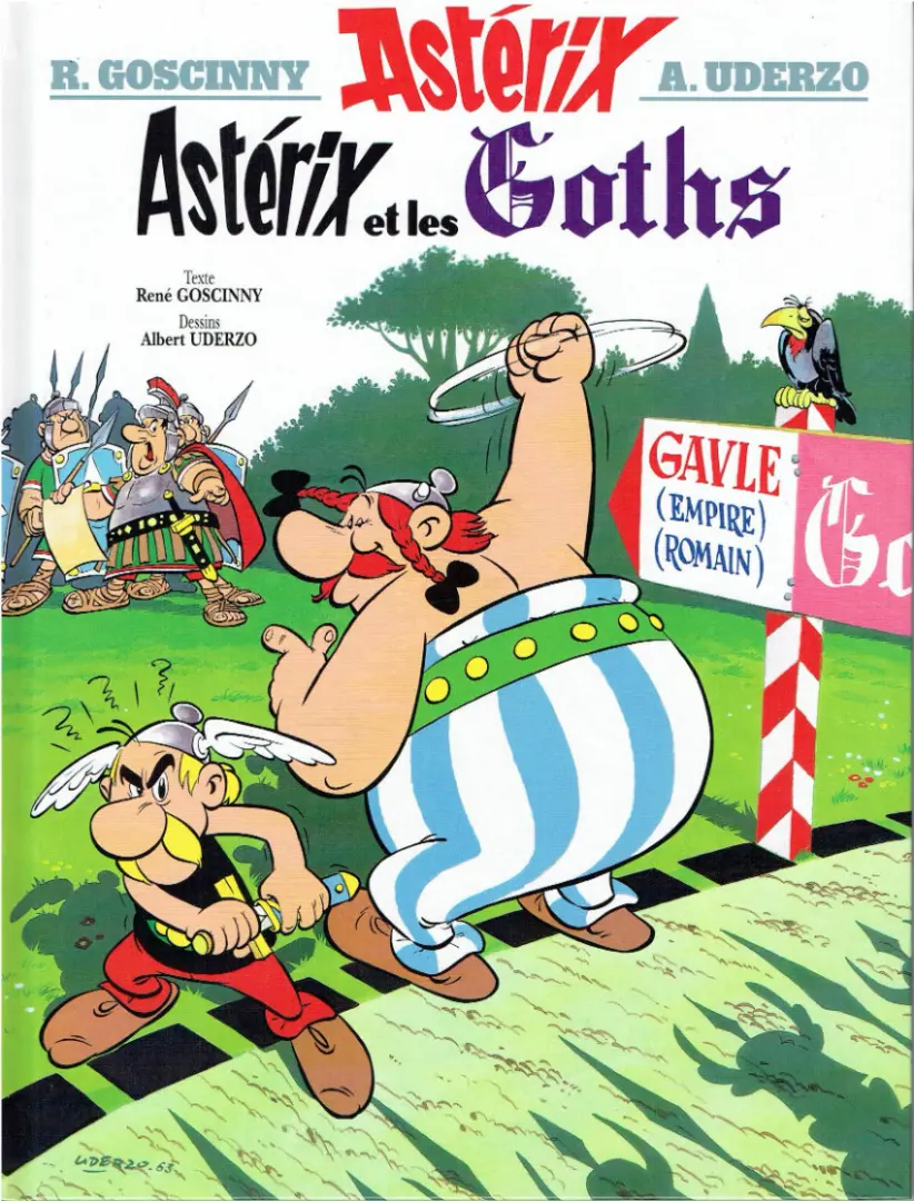 Couverture de l'album Astérix Tome 3 Astérix et les Goths