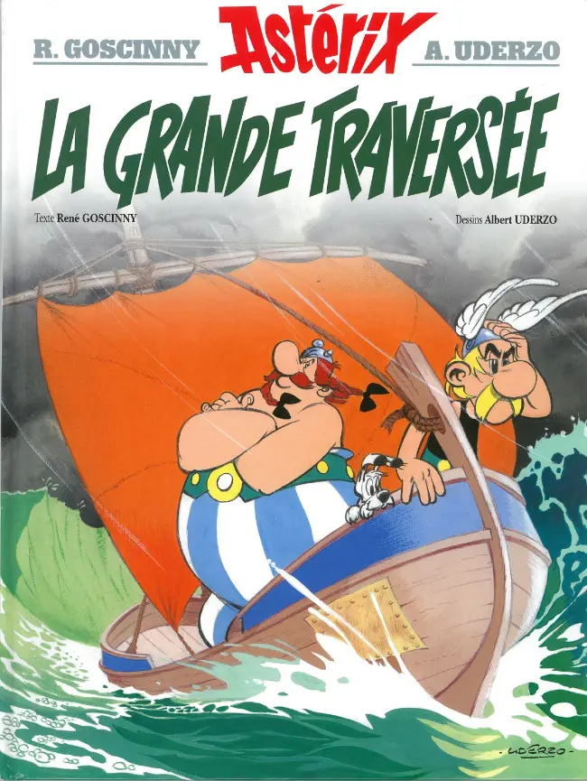 Couverture de l'album Astérix Tome 22 La grande traversée