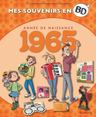 Couverture de l'album Mes souvenirs en BD Tome 26 Année de naissance 1965