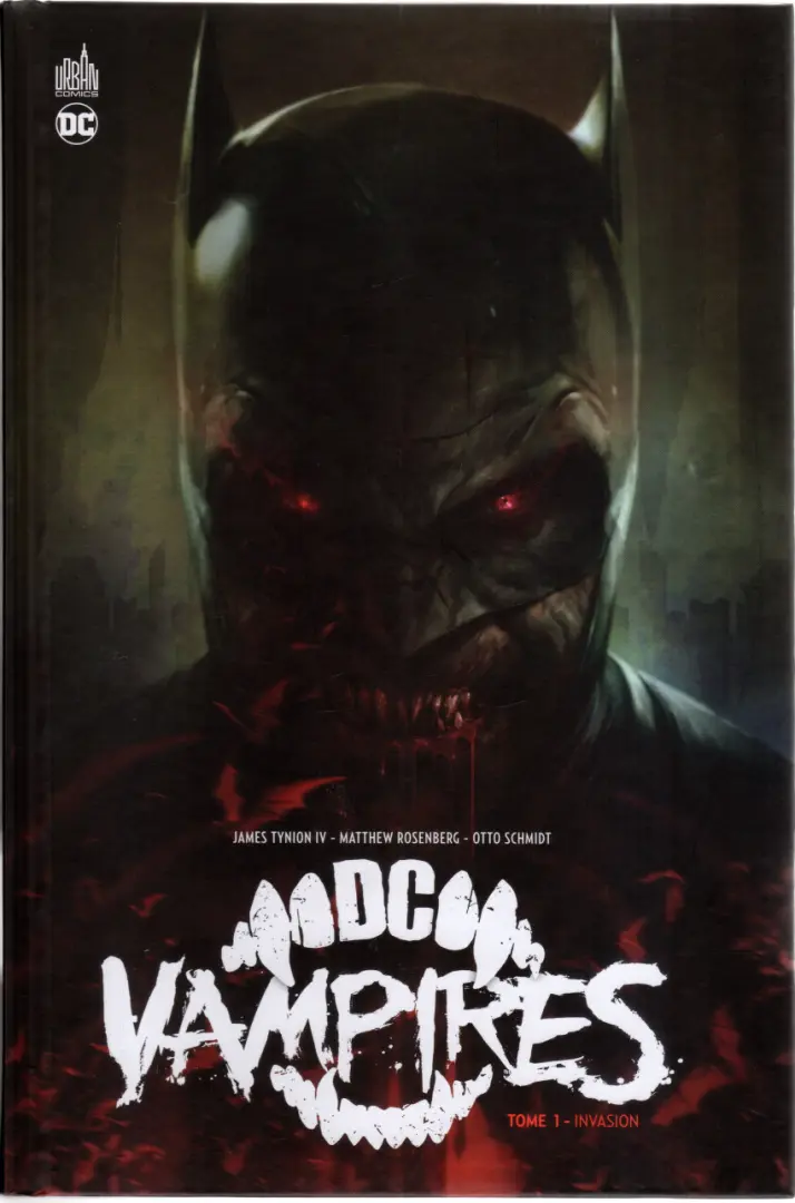 Couverture de l'album DC Vampires Tome 1 Invasion