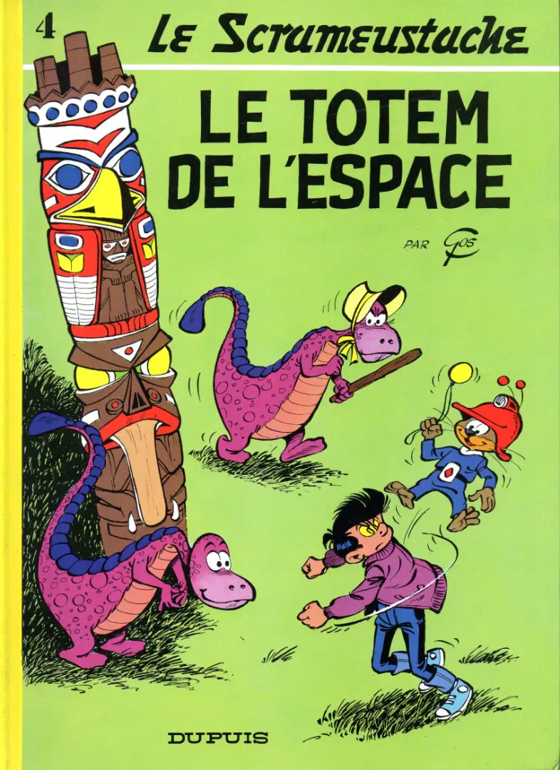 Couverture de l'album Le Scrameustache Tome 4 Le totem de l'espace