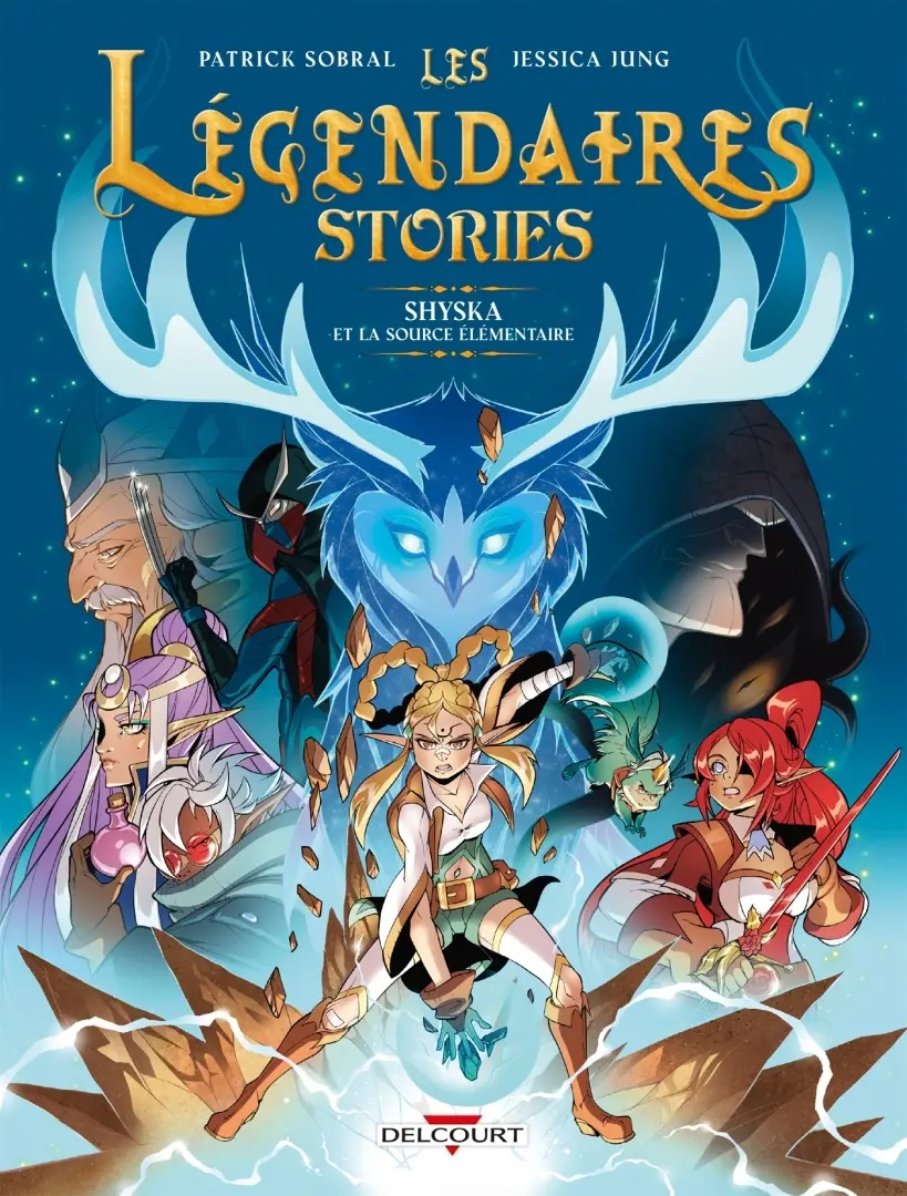 Couverture de l'album Les Légendaires - Stories 4 Shyska et la source élémentaire