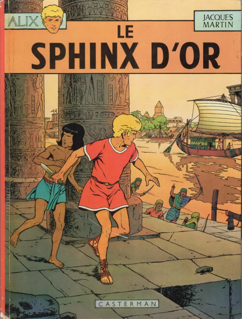 Couverture de l'album Alix Tome 2 Le sphinx d'or