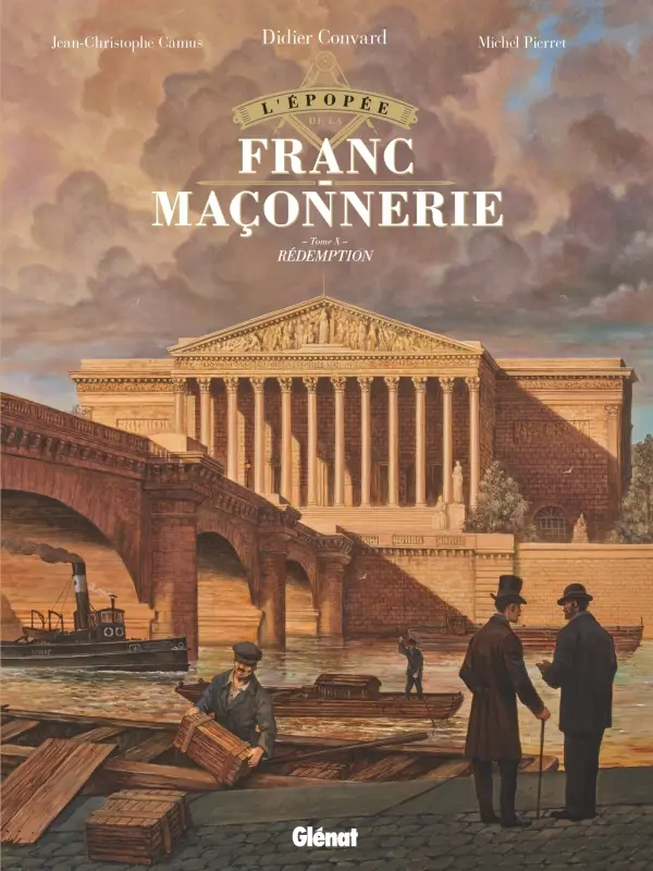 Couverture de l'album L'Épopée de la franc-maçonnerie Tome X Rédemption