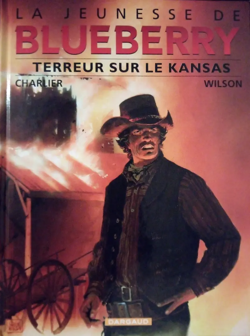 Couverture de l'album La Jeunesse de Blueberry Tome 5 Terreur sur le Kansas