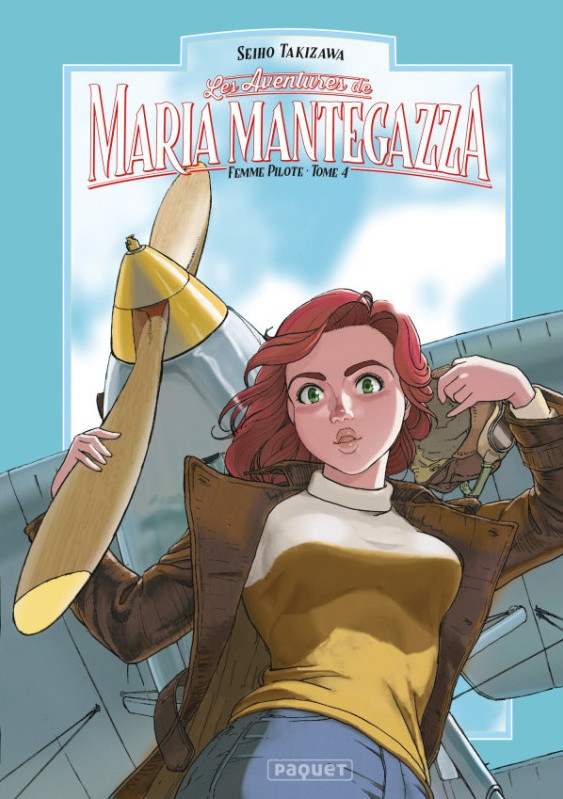 Couverture de l'album Maria Mantegazza, femme pilote 4