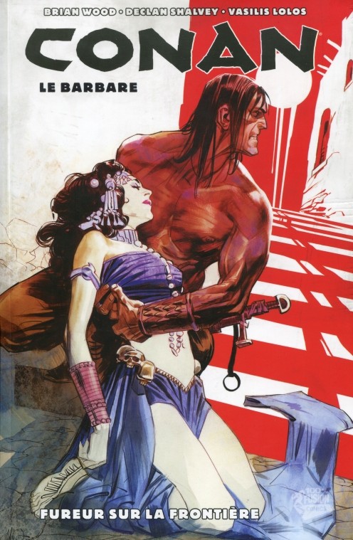 Couverture de l'album Conan le barbare Tome 2 Fureur sur la frontière