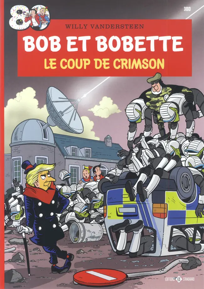 Couverture de l'album Bob et Bobette Tome 380 Le coup de Crimson