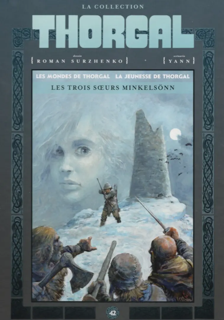 Couverture de l'album Thorgal - La collection Tome 42 Les trois sœurs Minkelsönn