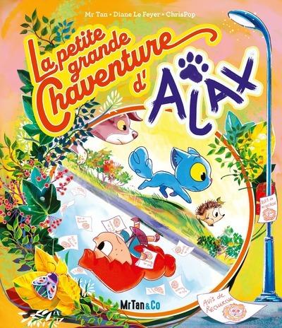 Couverture de l'album Ajax - Mortelle Adèle La petite grande Chaventure d'Ajax 1