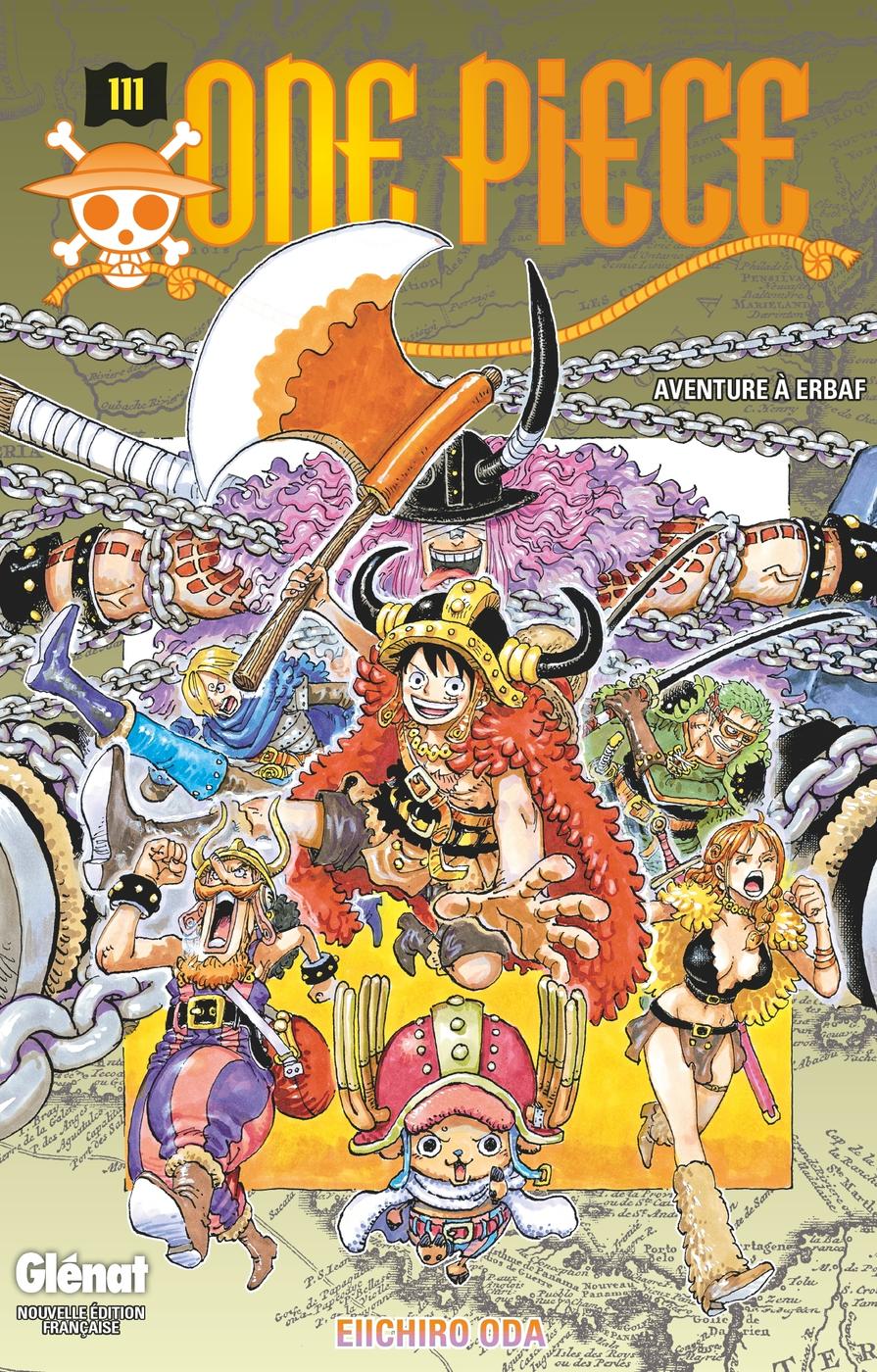 Couverture de l'album One Piece Tome 111 Aventure à Erbaf