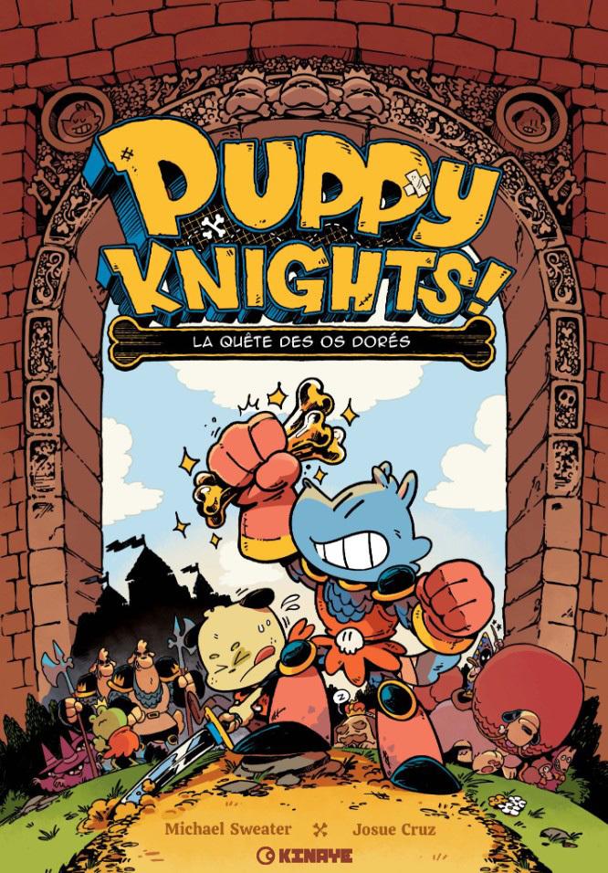 Couverture de l'album Puppy Knights 1 La quête des os dorés