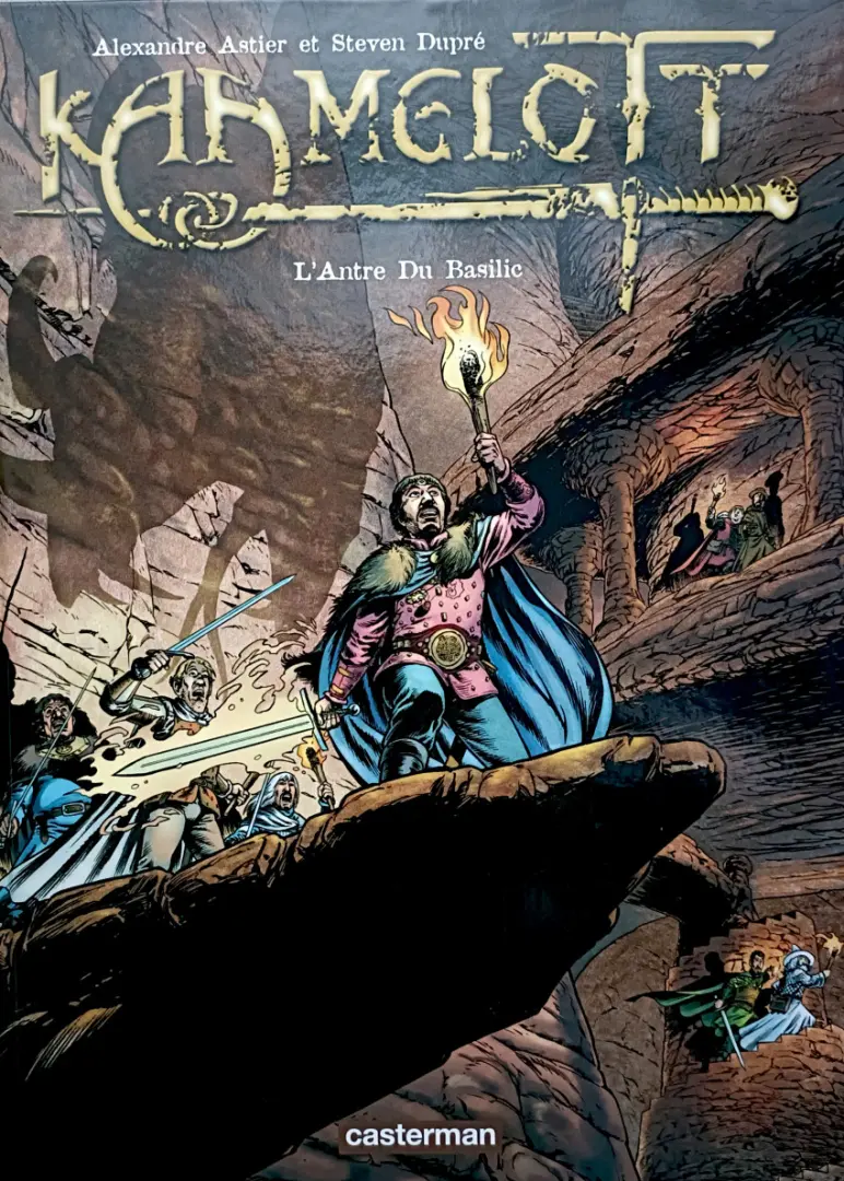 Couverture de l'album Kaamelott Tome 8 L'Antre Du Basilic
