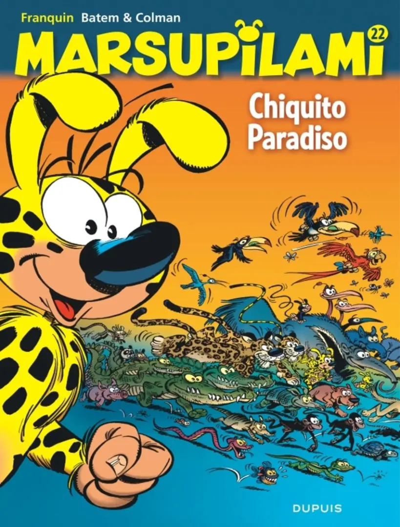 Couverture de l'album Marsupilami Tome 22 Chiquito Paradiso
