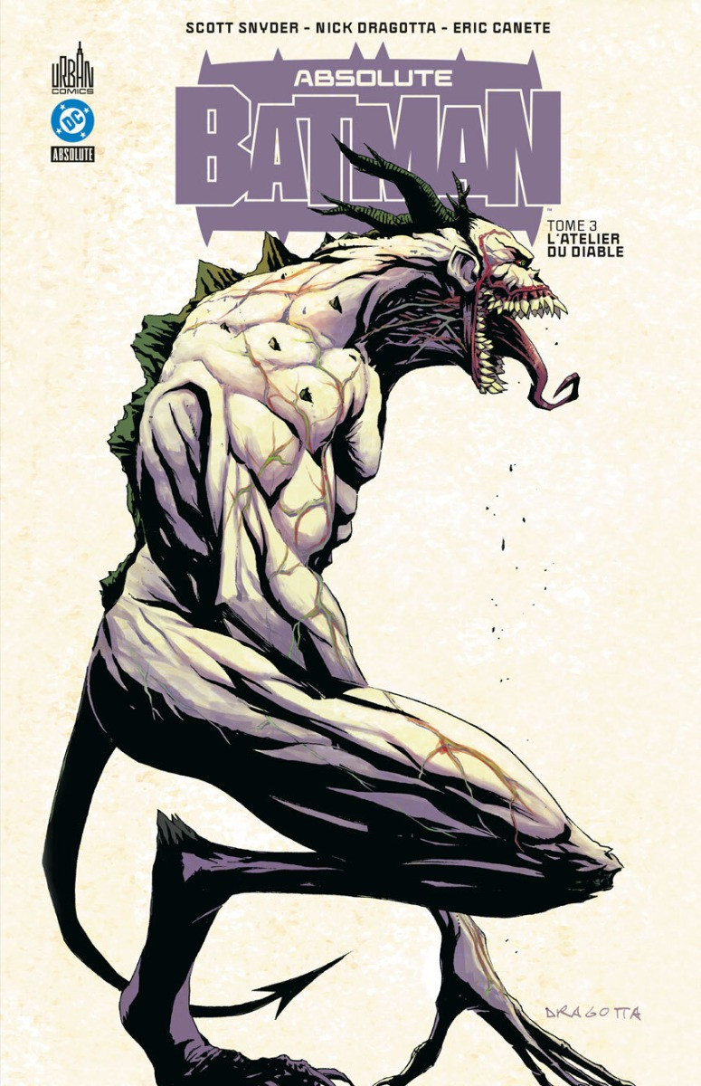 Couverture de l'album Absolute Batman Tome 3 L'Atelier du diable